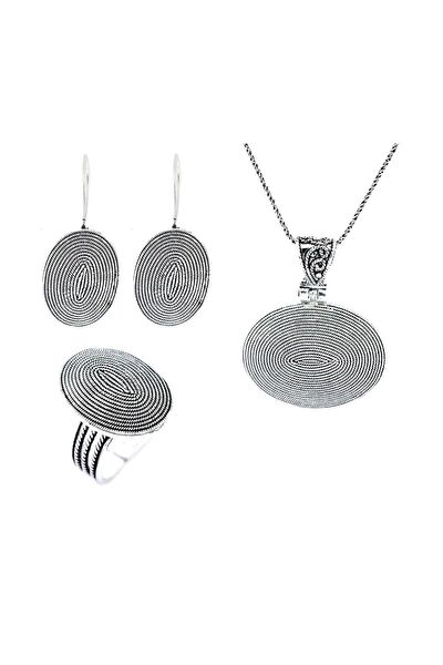 Sahra gümüş Takı Seti