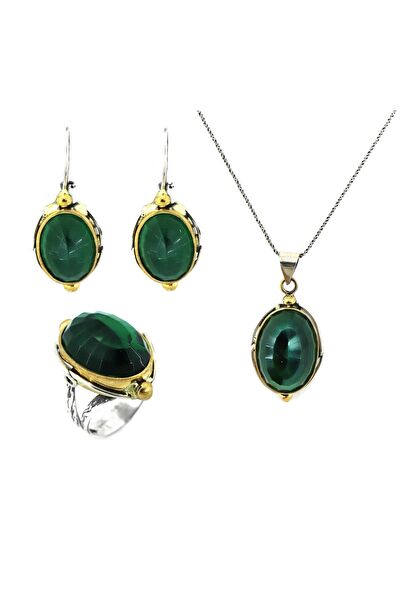 Sahra gümüş Takı Seti