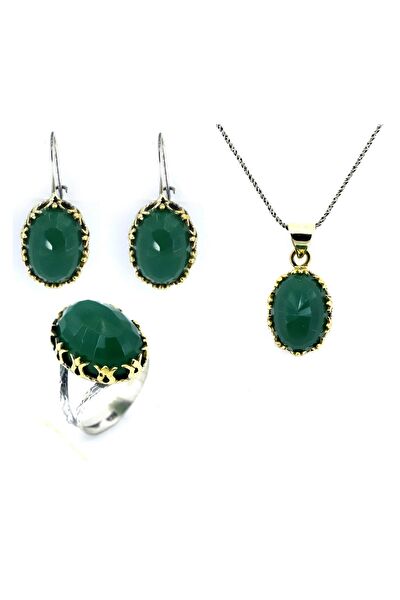 Sahra gümüş Takı Seti