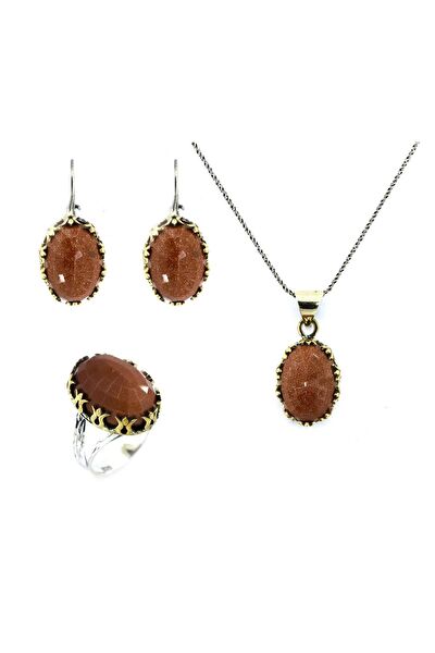 Sahra gümüş Takı Seti