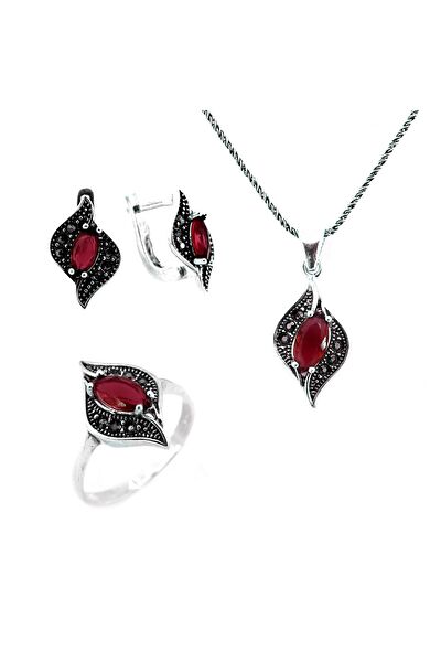 Sahra gümüş Takı Seti