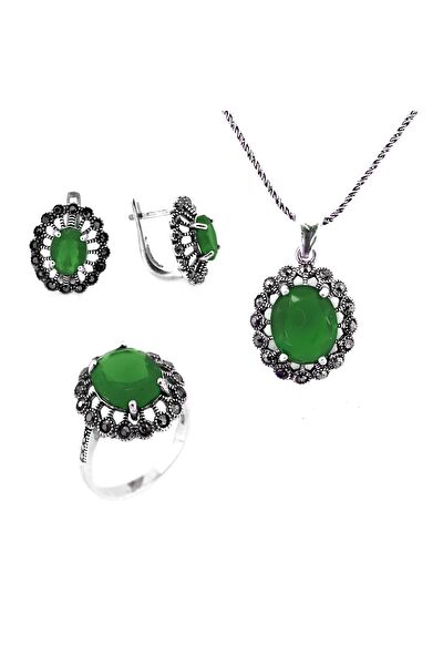 Sahra gümüş Takı Seti