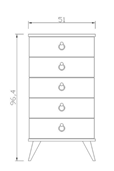 Demopa Çocuk, Genç Odası Komodin