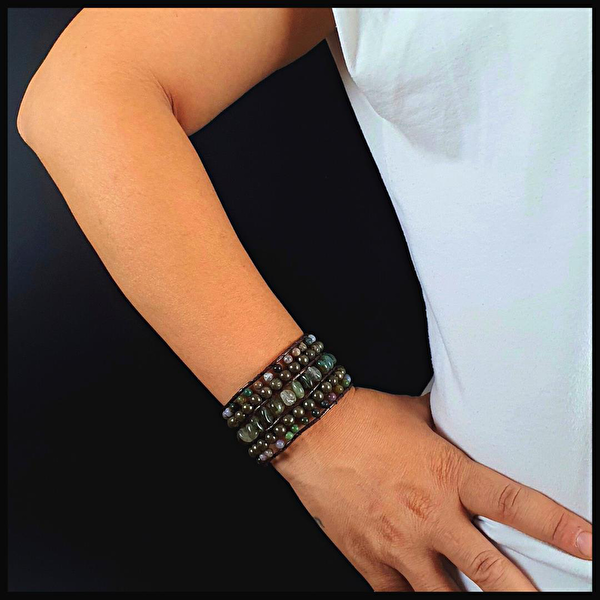 Doğal Erkek Bileklik