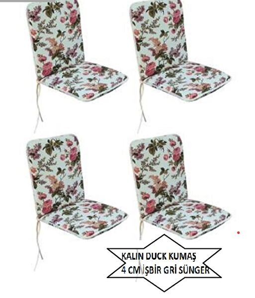 Mor Minder Sandalye Minderi