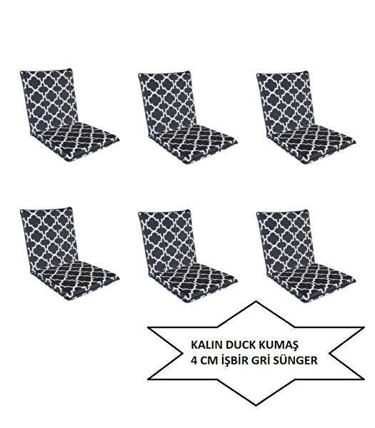 Mor Minder Sandalye Minderi