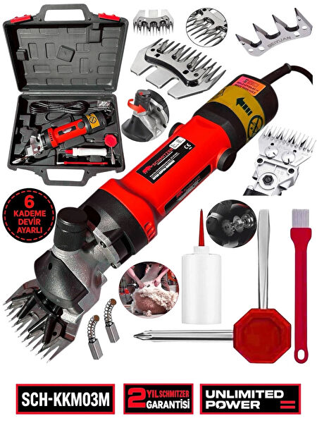 SCHMITZER Kırkma Makinesi, Aksesuar