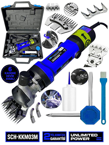 SCHMITZER Kırkma Makinesi, Aksesuar