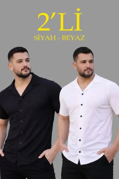 Yakamoz Moda Erkek Büyük Beden Gömlek