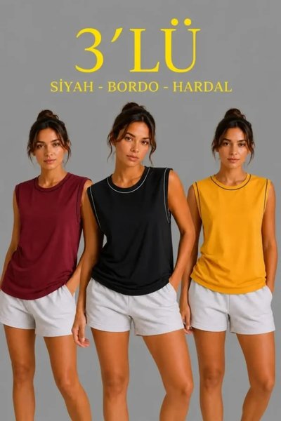 Yakamoz Moda Kadın Atlet, Body