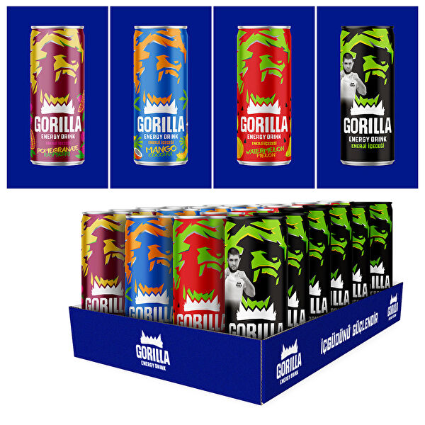 GORİLLA ENERGY Enerji İçeceği