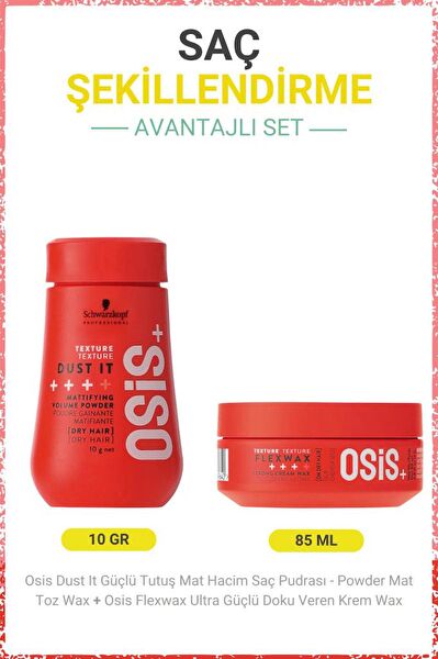 Schwarzkopf Professional Saç Şekillendirici Krem, Wax, Jöle