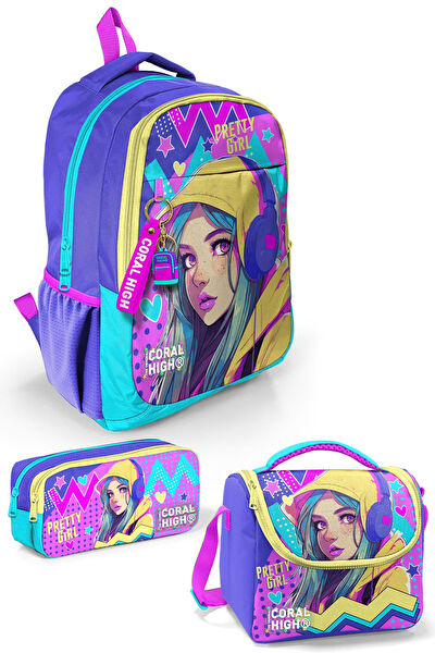 Coral High Okul Çantası