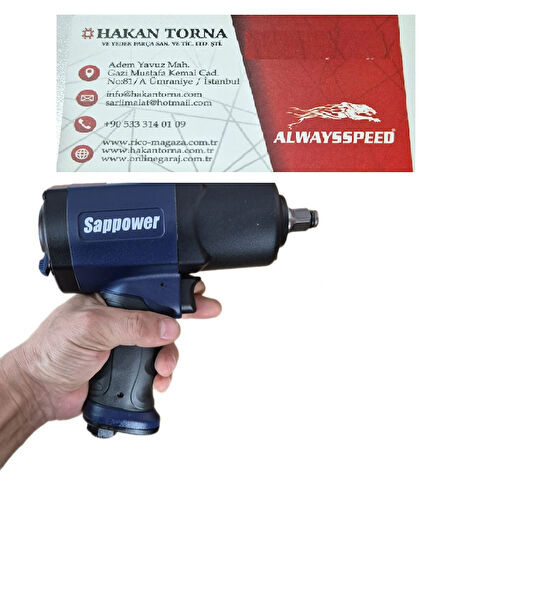 ALWAYSSPEED Havalı Somun Tabancası, Seti