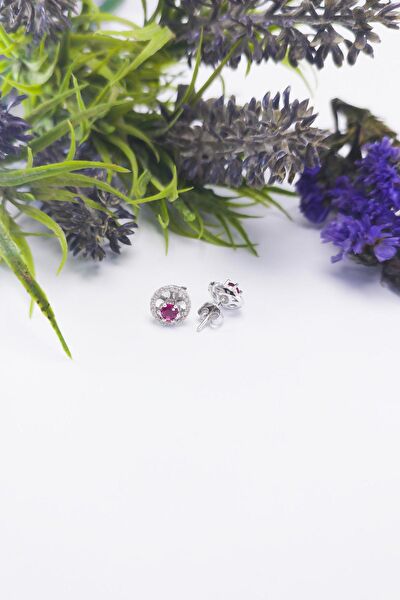 Sahra gümüş Küpe