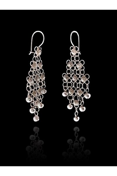 Sahra gümüş Küpe