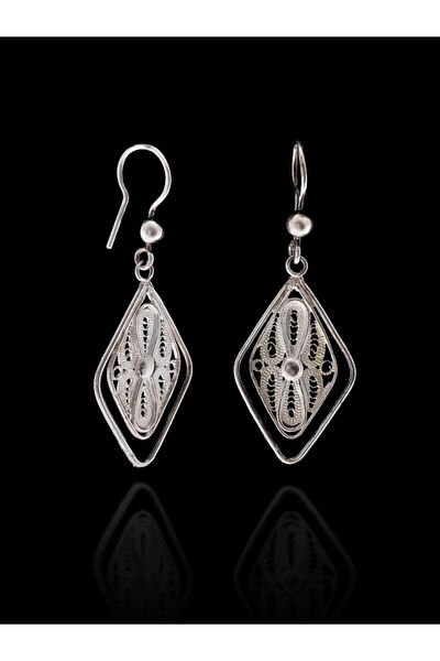 Sahra gümüş Küpe