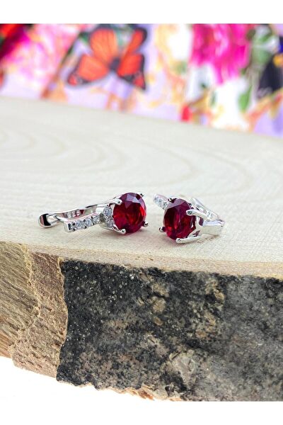 Sahra gümüş Küpe