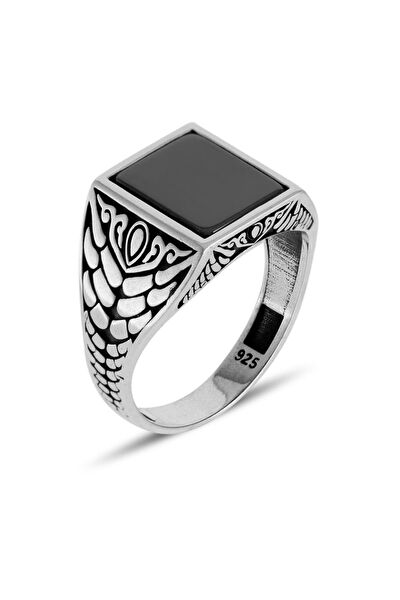 Sahra gümüş Erkek Yüzük