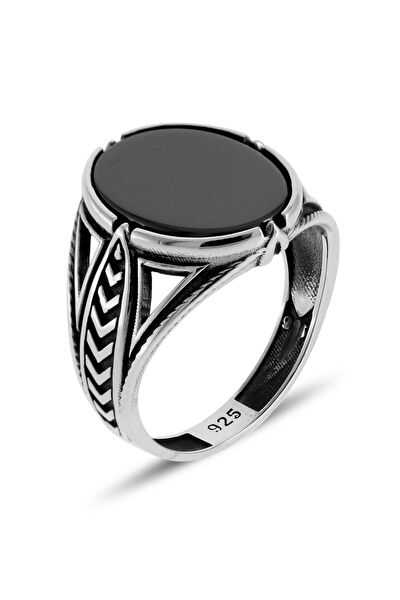 Sahra gümüş Erkek Yüzük