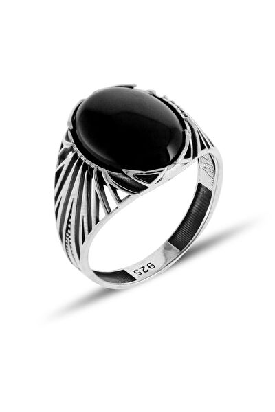 Sahra gümüş Erkek Yüzük