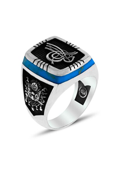 Sahra gümüş Erkek Yüzük