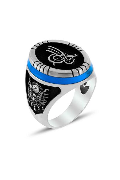 Sahra gümüş Erkek Yüzük