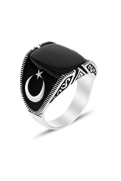 Sahra gümüş Erkek Yüzük