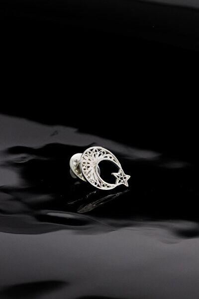 Sahra gümüş Broş, Yaka İğnesi, Rozet