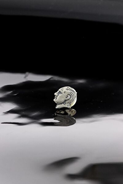 Sahra gümüş Broş, Yaka İğnesi, Rozet