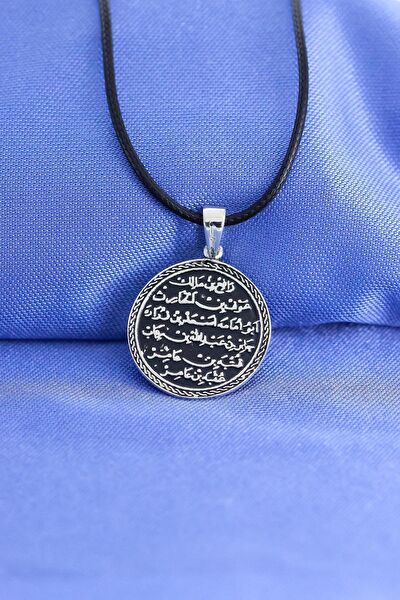 Sahra gümüş Kolye, Zincir, Künye