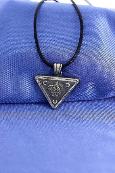 Sahra gümüş Kolye, Zincir, Künye