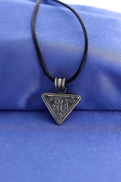 Sahra gümüş Kolye, Zincir, Künye