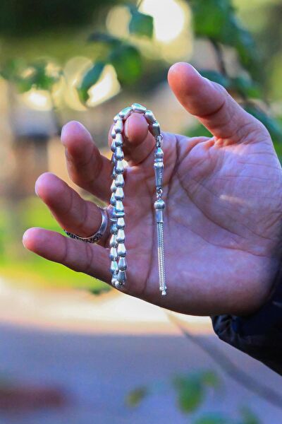 Sahra gümüş Tesbih