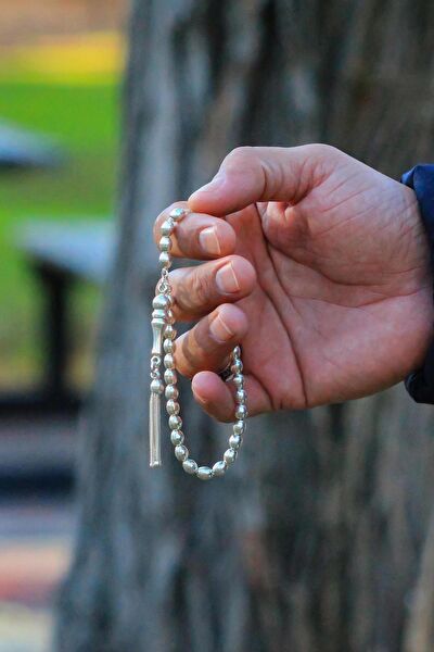 Sahra gümüş Tesbih