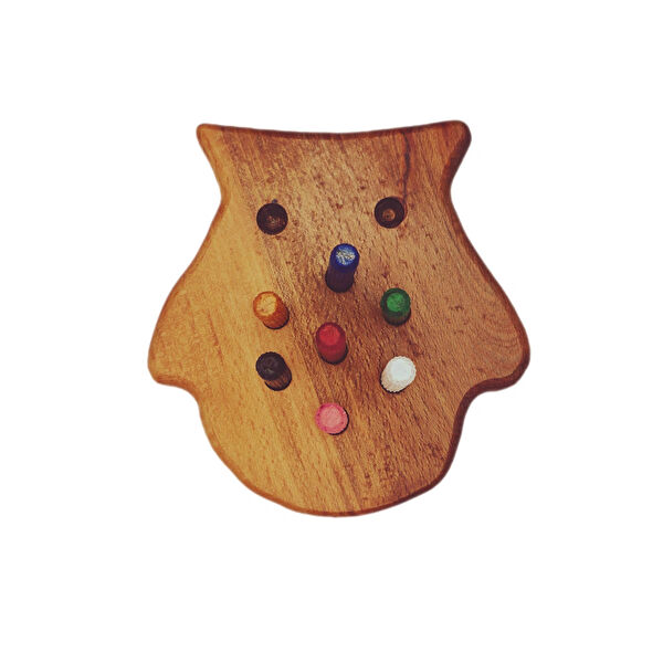 Sevimli Hayalet Ahşap Oyuncak