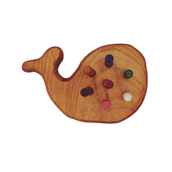 Sevimli Hayalet Ahşap Oyuncak