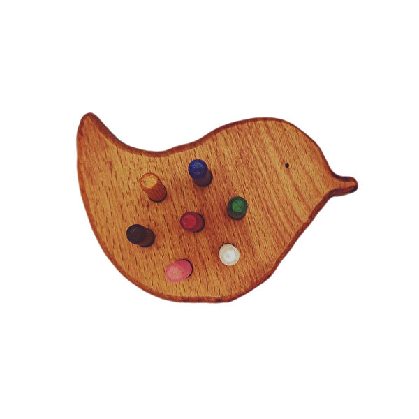 Sevimli Hayalet Ahşap Oyuncak