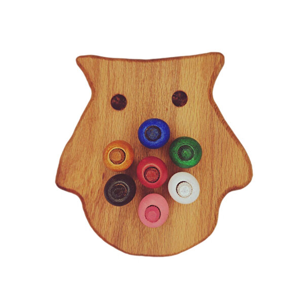 Sevimli Hayalet Ahşap Oyuncak