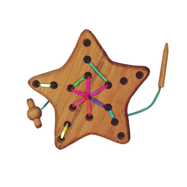 Sevimli Hayalet Ahşap Oyuncak