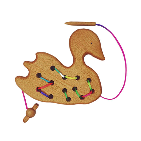 Sevimli Hayalet Ahşap Oyuncak