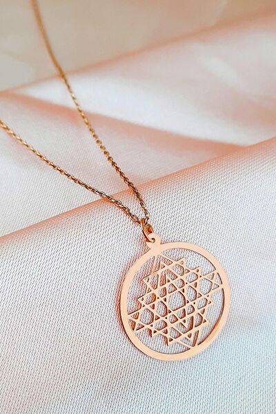 Sahra gümüş Kolye