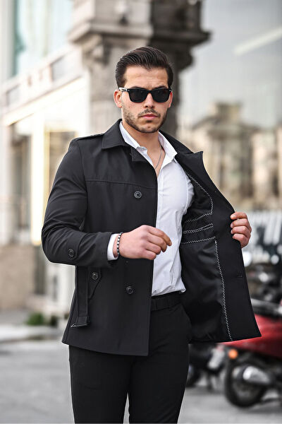 Gm Giyimarket Erkek Trençkot, Yağmurluk