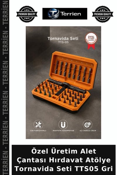 Terrien Tornavida, Tornavida Setleri