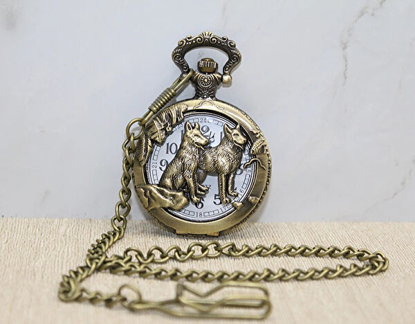 Leyloş Köstekli Cep Saati