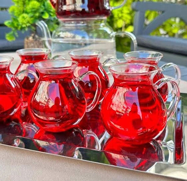 Leyloş Çay Bardağı, Tabağı, Takımı