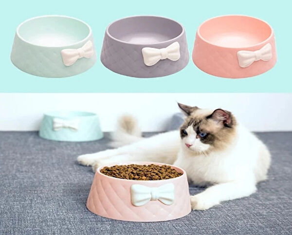 Leyloş Kedi Mama ve Su Kapları