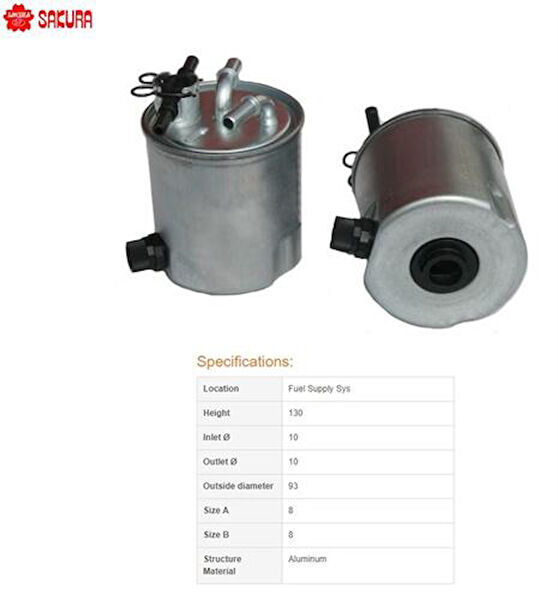 Sakura Yakıt Filtreleri
