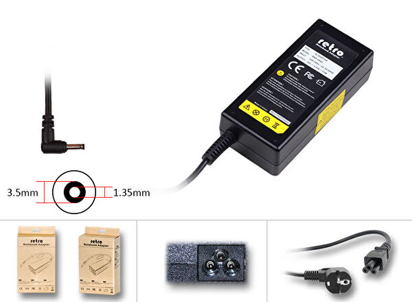 Retro Notebook Adaptör, Şarj Cihazı