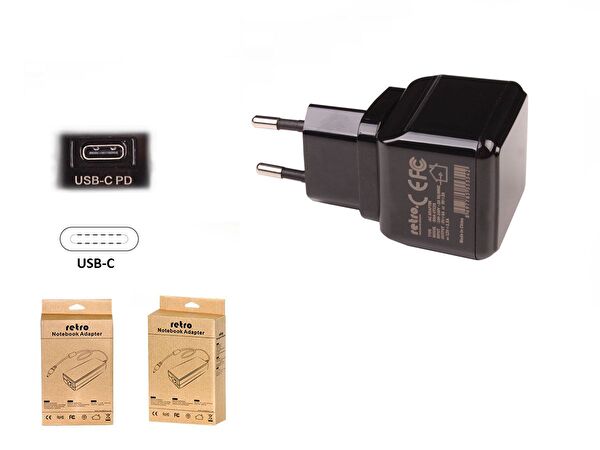 Retro Notebook Adaptör, Şarj Cihazı
